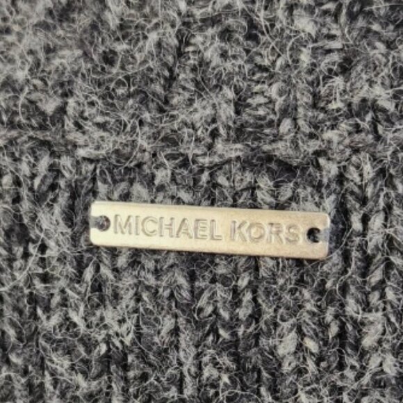 Brand New Michael Kors Women's Gray Colourblock Sweater - Picture 10 of 10